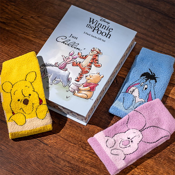 Winnie Puuh - Friends Socken 3er Set in Geschenkbox