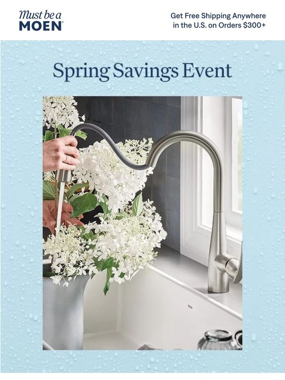 Save up to 50% on summer hosting essentials this spring!