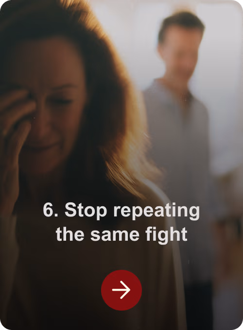 Stop repeating the same fight