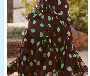 Margot Polka Dot Halter Neck Dress