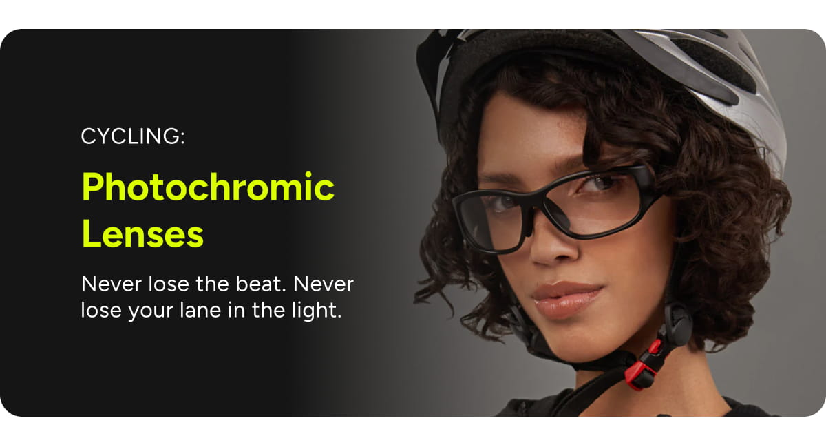 Cycling: Photochromic Lenses