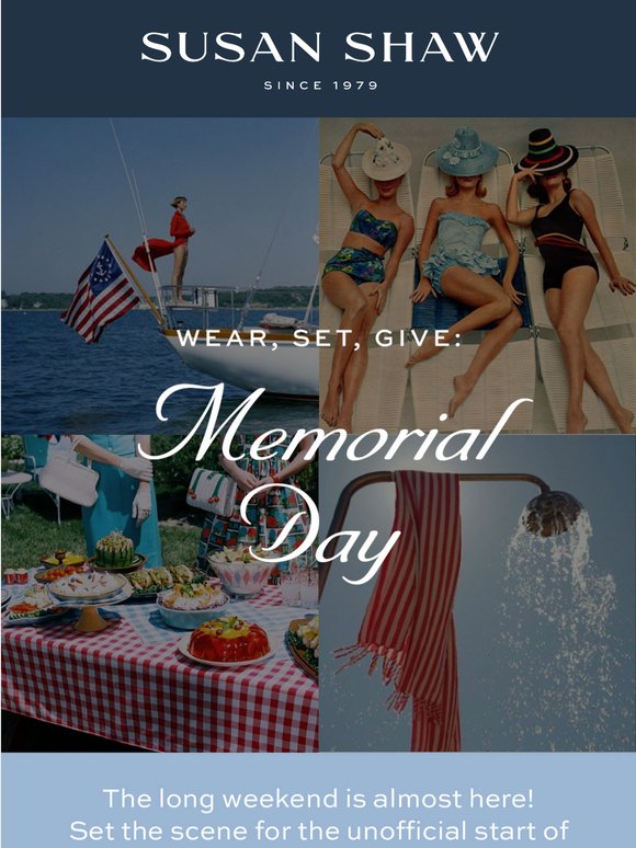 Wear, Set, Give: Memorial Day