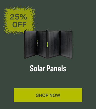 25% Off Solar Panels
