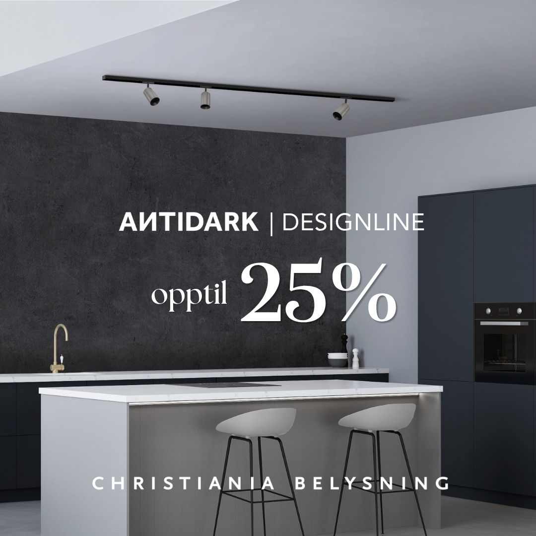 Opptil 25% på designline