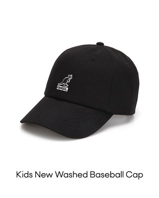 Kids New Washed Baseball Cap