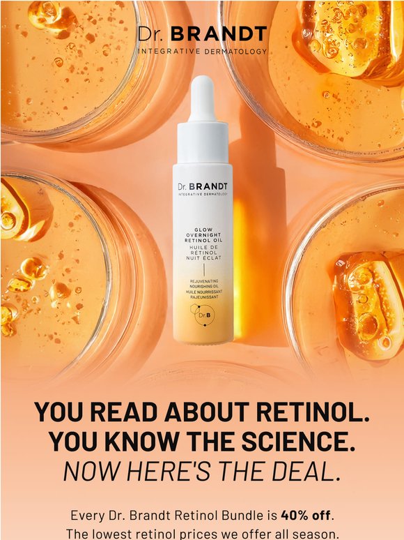 40% Off All Retinol Bundles