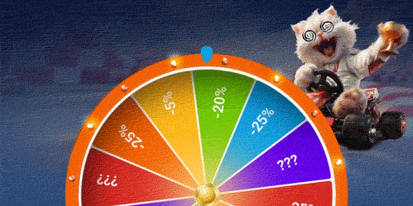 One spin is all it takes.