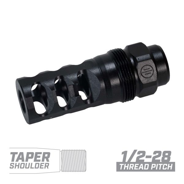 FRC 3-port 223 Compensator Tapered - (1/2-28)