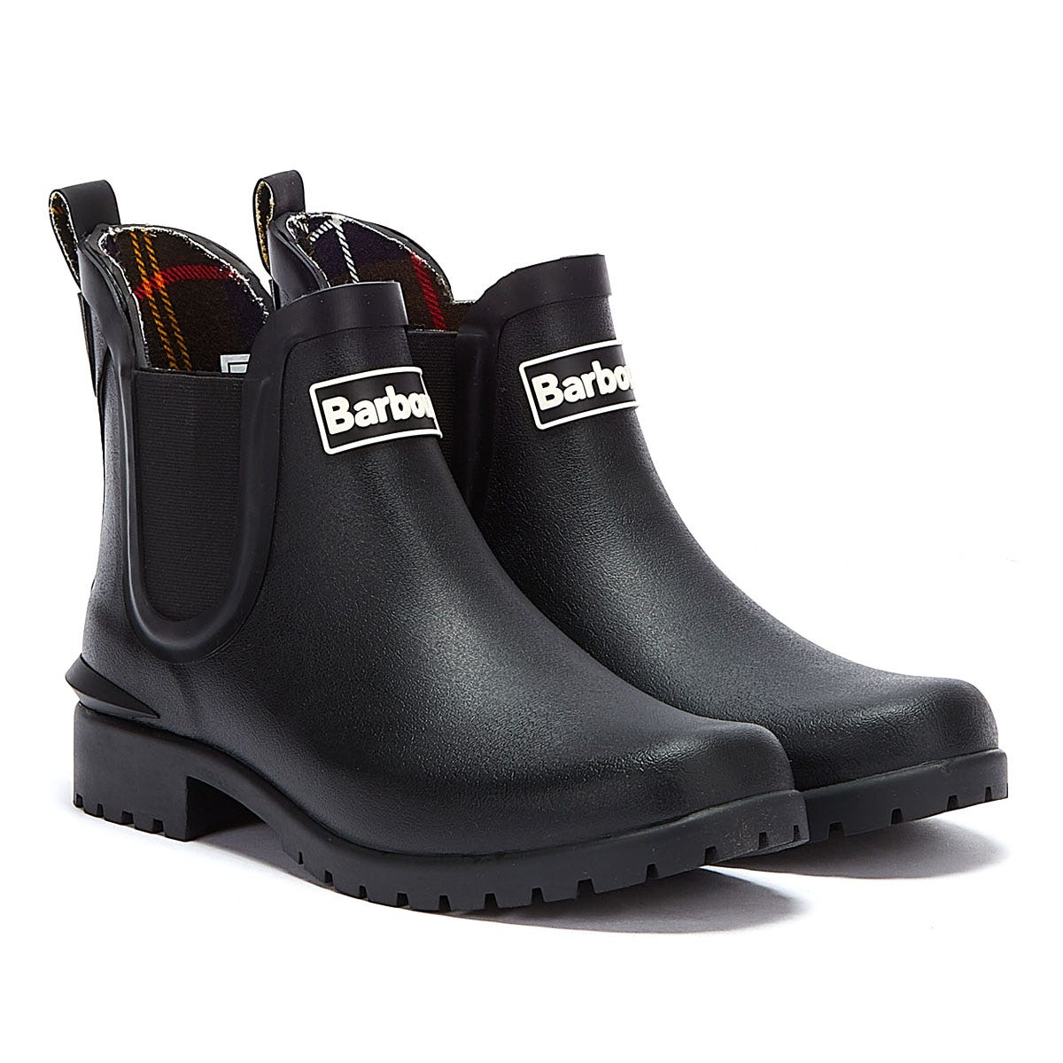 Image of Barbour Wilton Womens Black Chelsea Boots