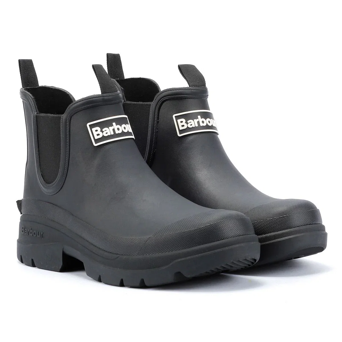 Image of Barbour Nimbus Women's Black Ankle Wellington Boots