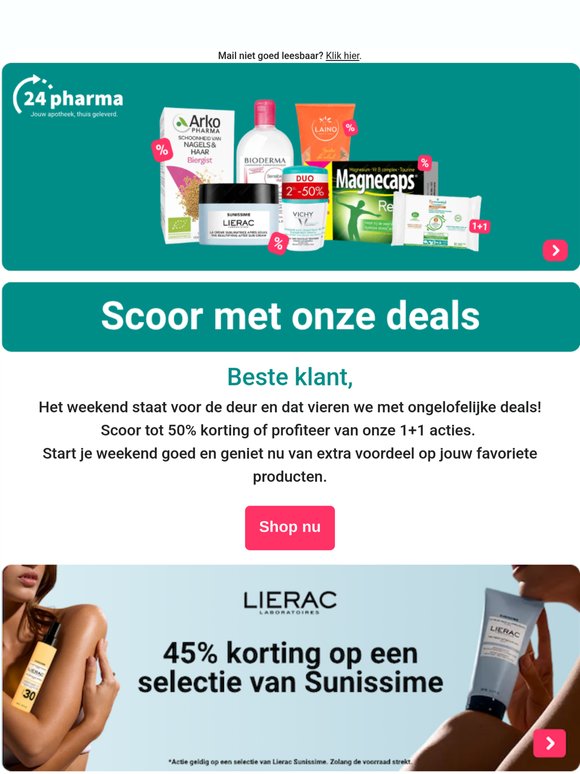 Je Weekend Deals zijn live: tot -50% korting! 😍