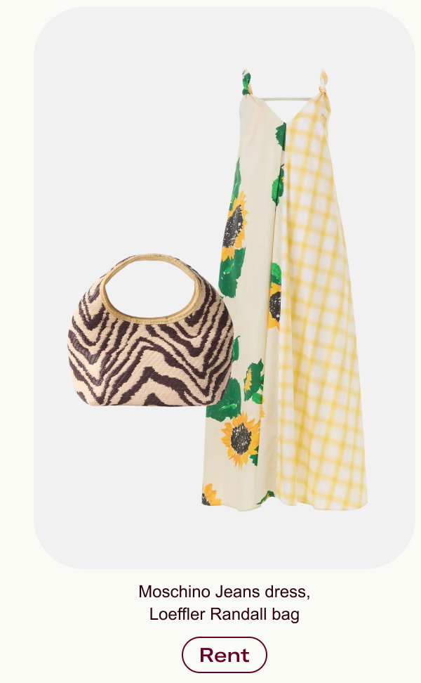 Moschino Jeans dress, Loeffler Randall bag
