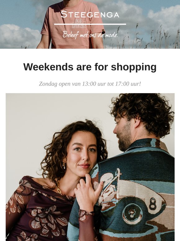 🛍️ Koopzondag bij Steegenga Mode!