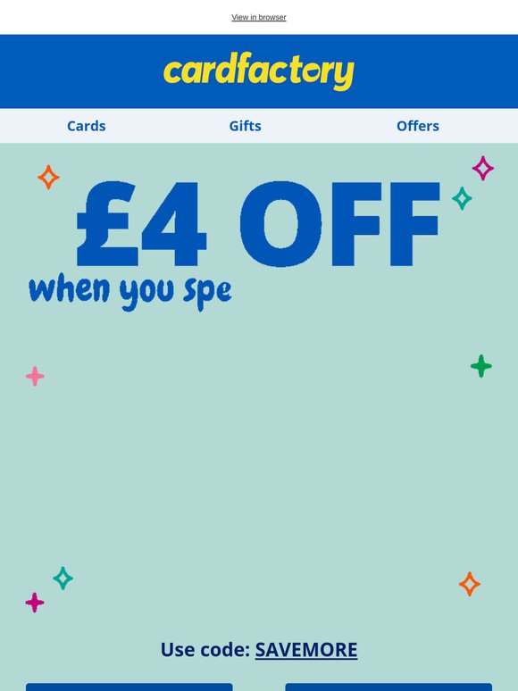 A new offer for you — 🎉