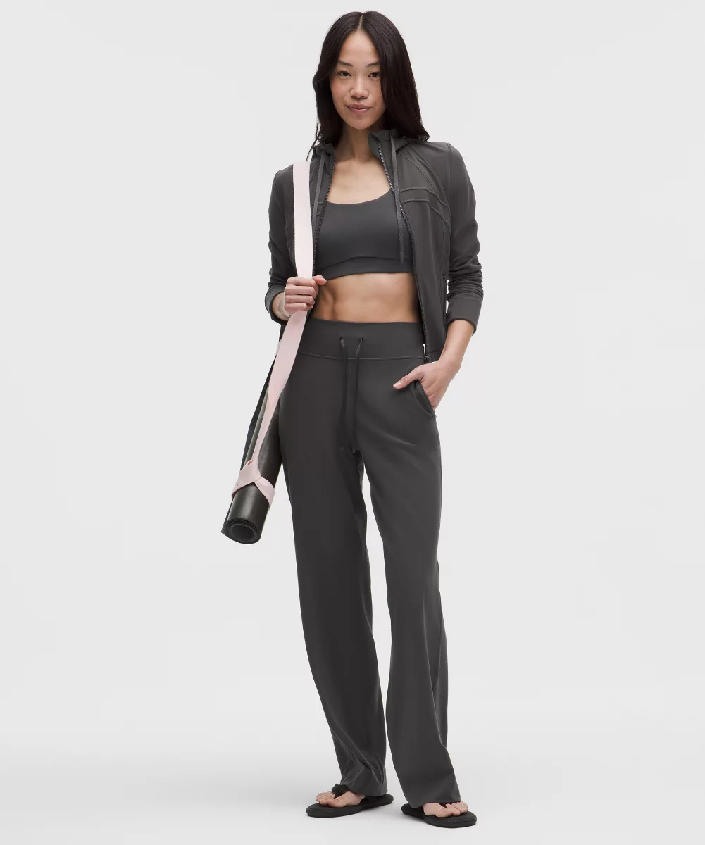 Groove High-Rise Wide-Leg Pants Asia Fit