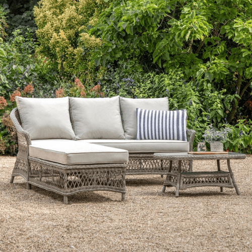 Fenty Outdoor Chaise Set - Stone