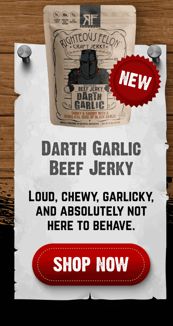 Darth Garlic Beef Jerky