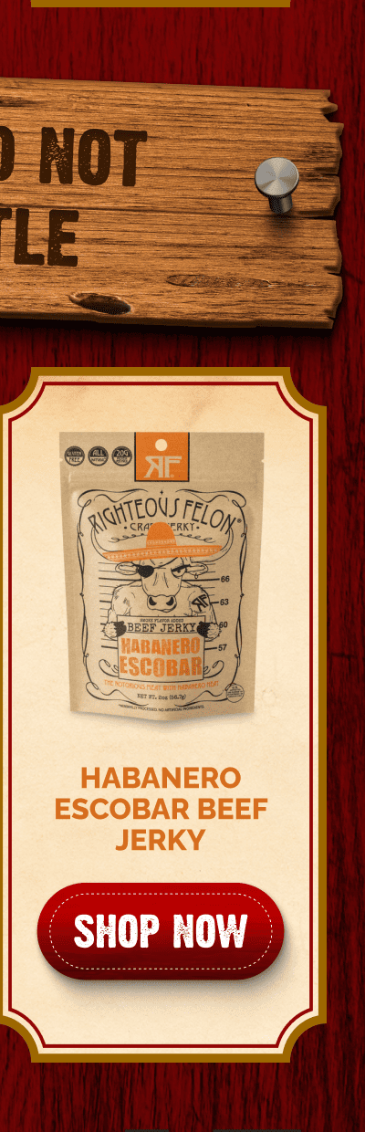 Habanero Escobar Beef Jerky