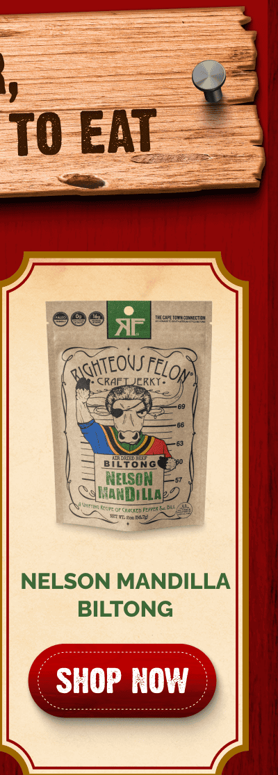 Nelson Mandilla Biltong