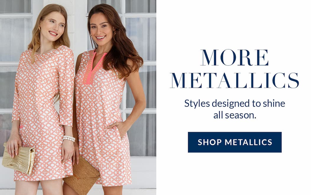 Shop more metallic dresses