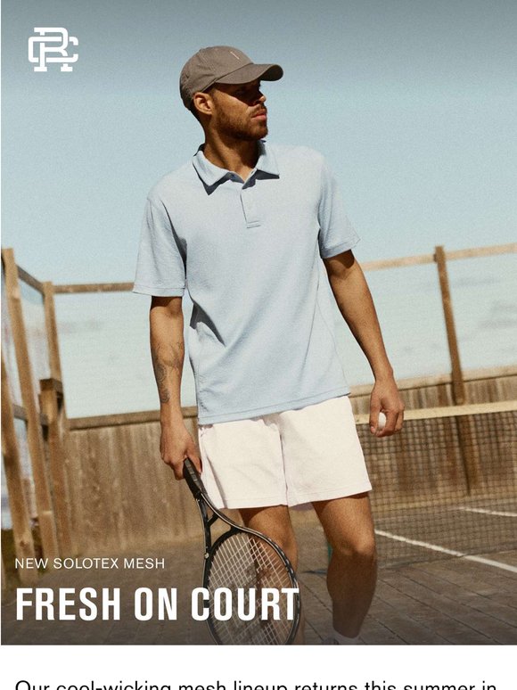 Back on Court—New Solotex Mesh.