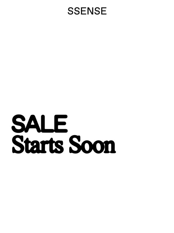Sale Starts Soon