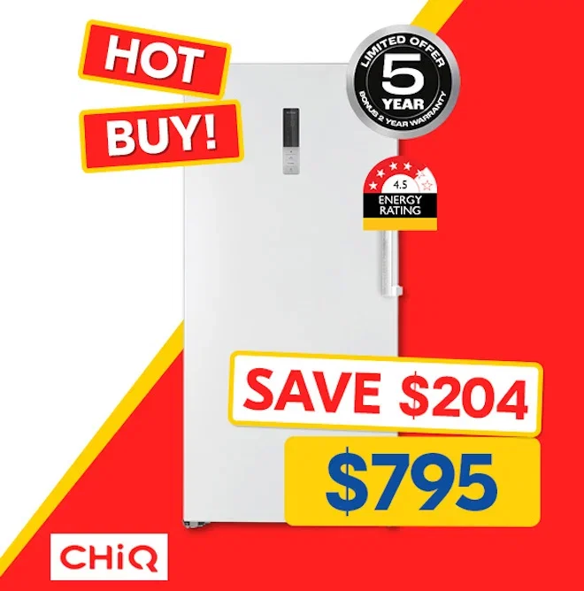CHiQ 311L No Frost Hybrid Fridge/Freezer