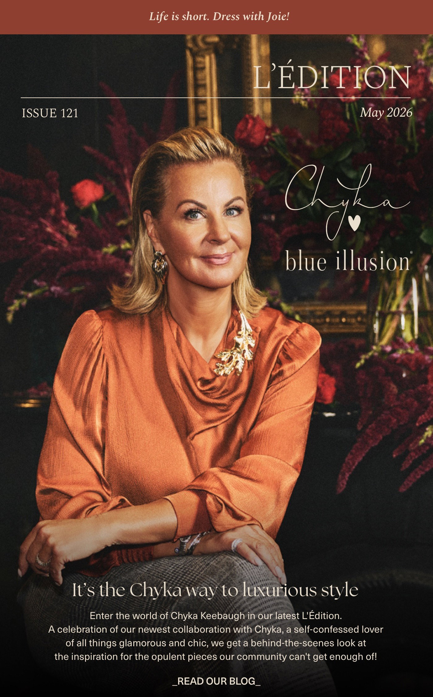 Chyka Keebaugh is back with a bang and a whole lot of Bijoux!