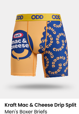 Kraft Mac & Cheese Split Drip Men's Boxer Briefs