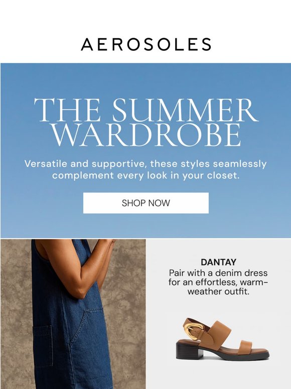 A shoe for every summer outfit