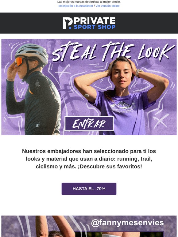 🏆 El look de nuestros embajadores hasta -70%