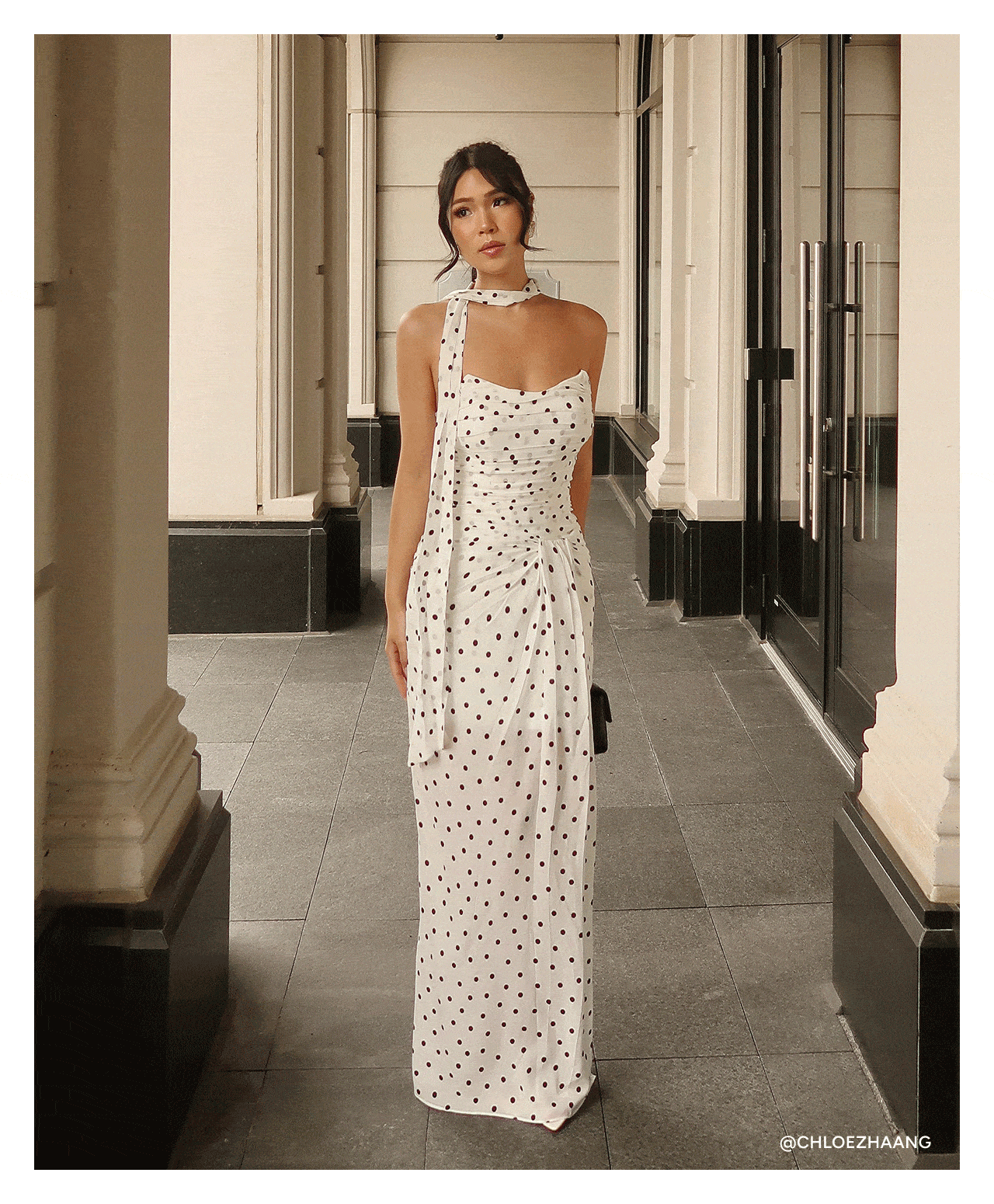 Arli Strapless Ruched Maxi Dress