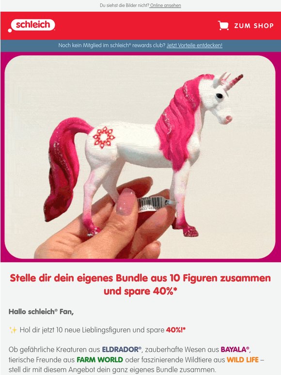 ✨ Bundle Deal: -40%* auf 10 Figuren