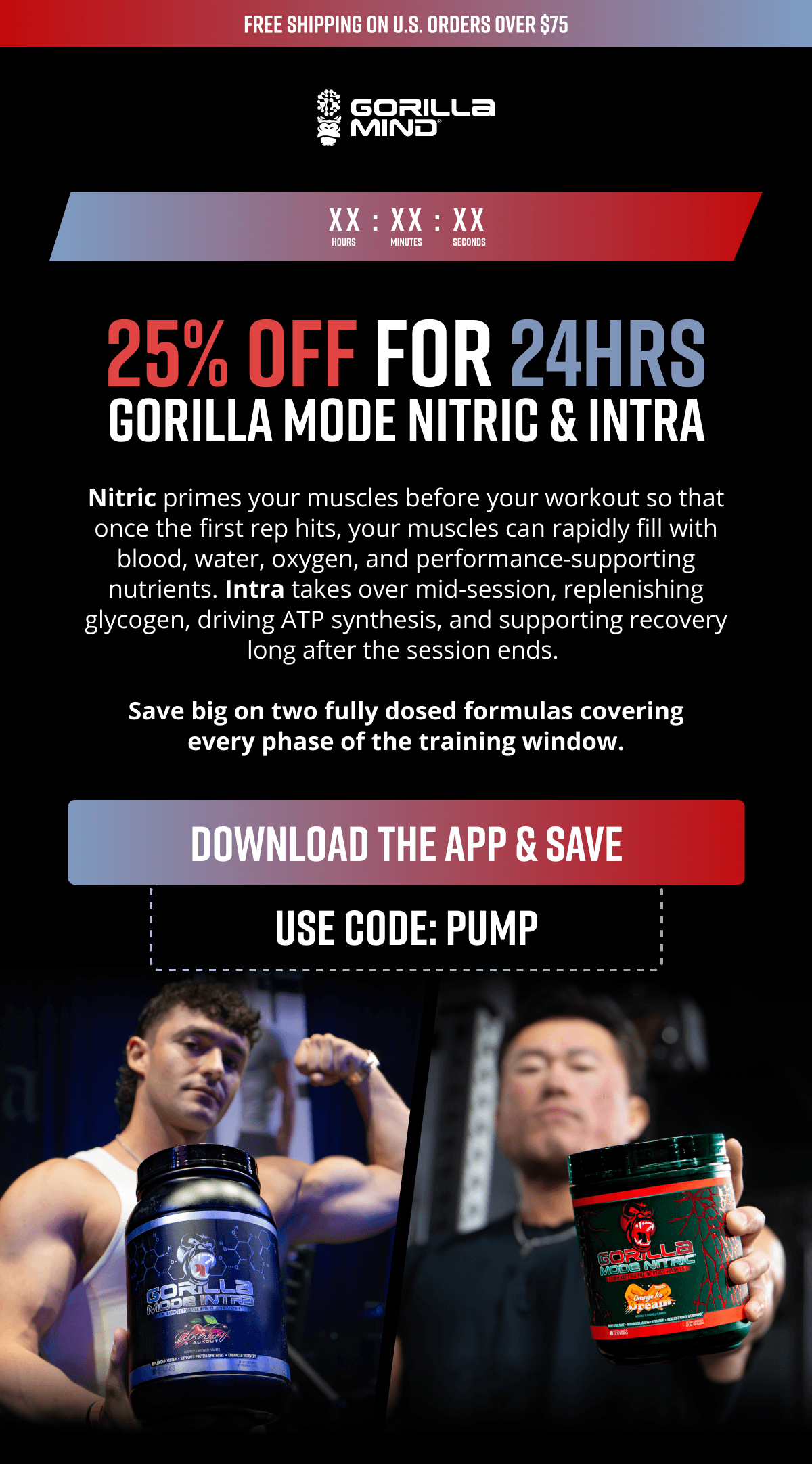 Download The App & Save - Gorilla Mind