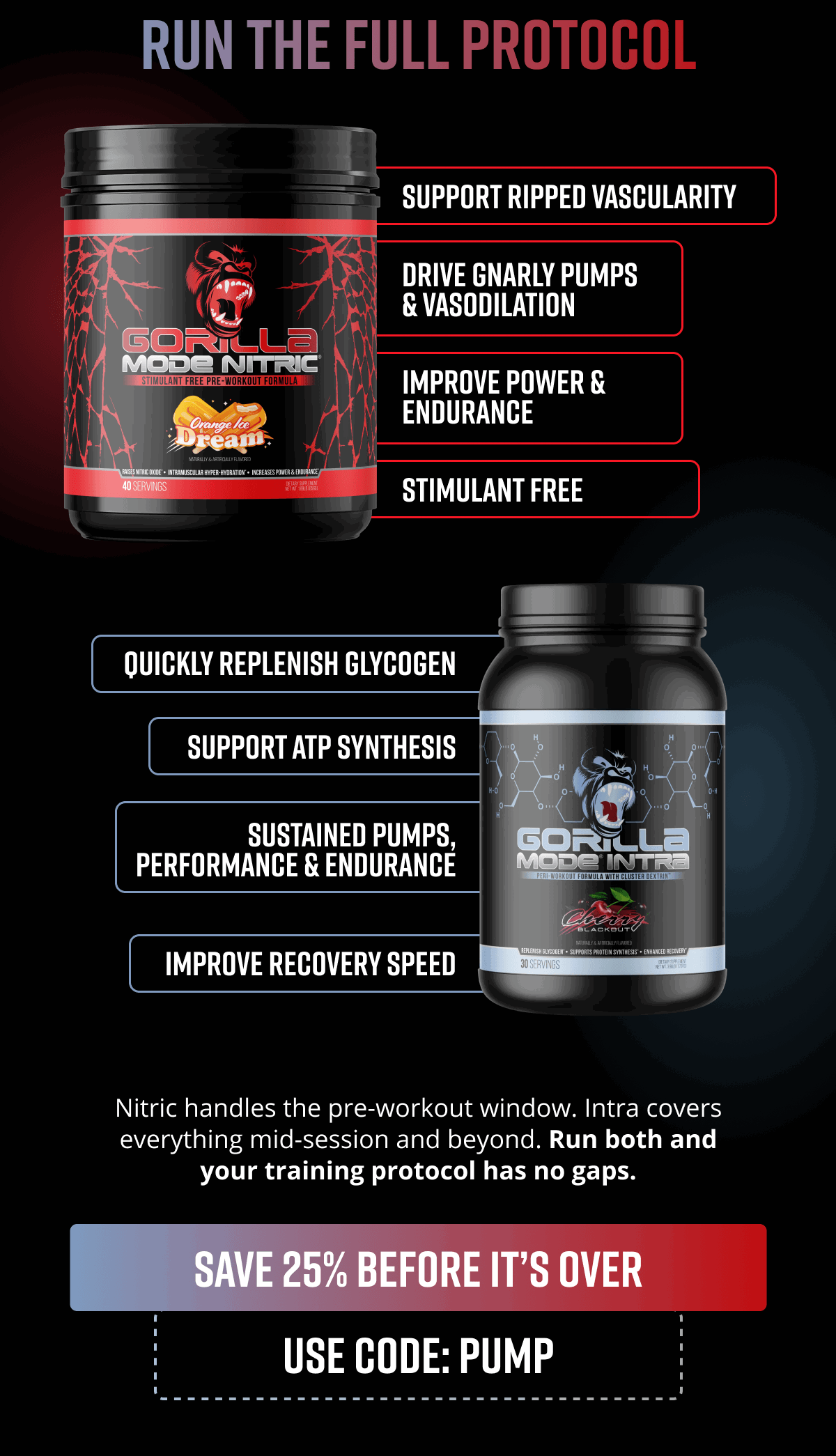 Save 25% Before It's Over - Gorilla Mind
