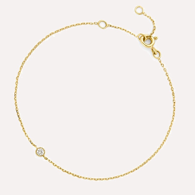 Lab-Grown Solitaire Diamond Bracelet