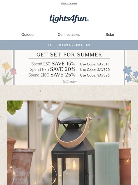 Up to 25% OFF ✨ 3 Ways to Style Lanterns