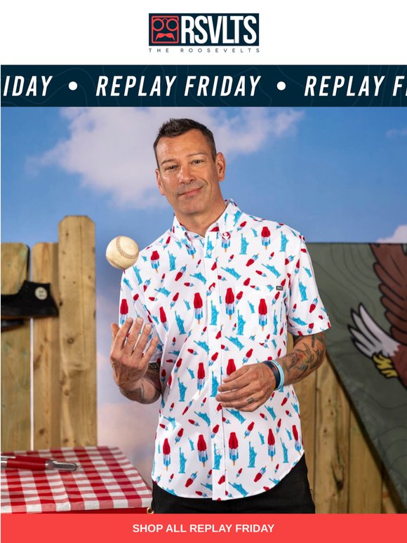 Replay Friday Is Live!
