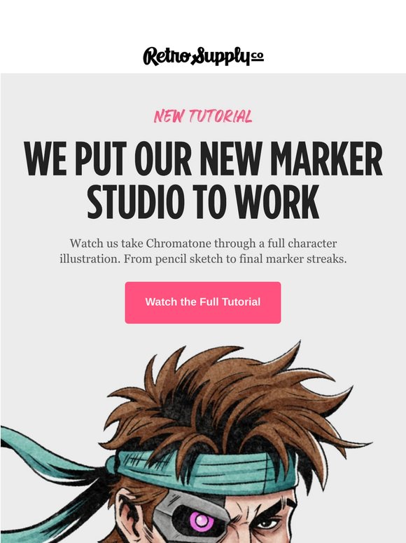 We put our new marker studio to work