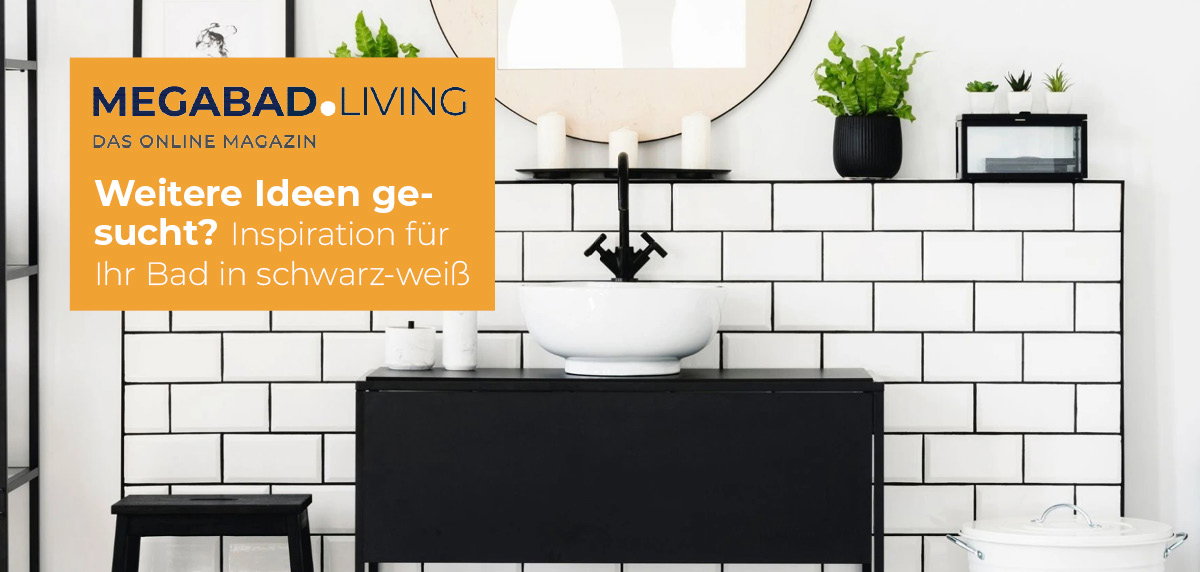 Bad-Ideen in schwarz weiß