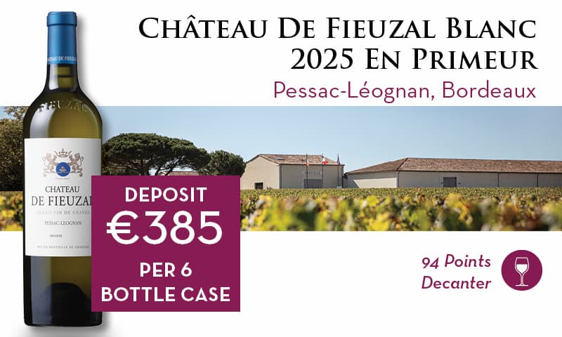 Reserve Château De Fieuzal Blanc 2025 En Primeur here