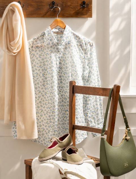 FLORAL PRINT COTTON SHIRTS - SHOP THE LOOK