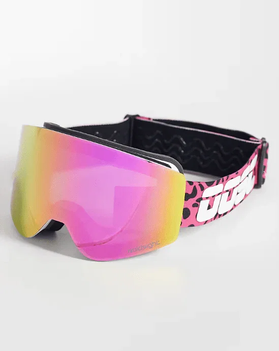 Image of OOSC Boldsight® Ski & Snowboard Goggles - Pink Leopard Print