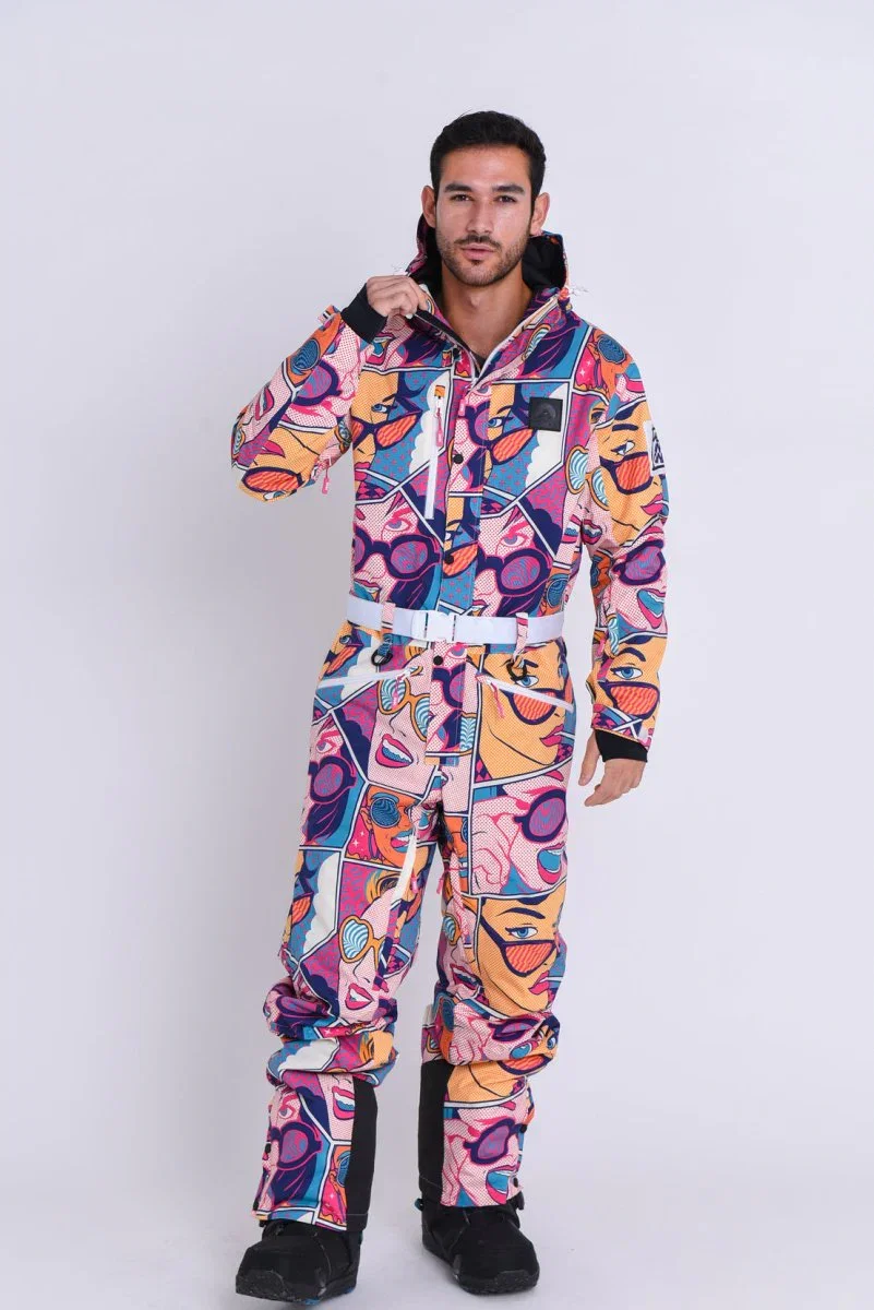 Image of Comic Book Candy Ski Suit - Mens