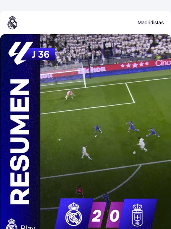 2-0: Victoria en el Bernabéu