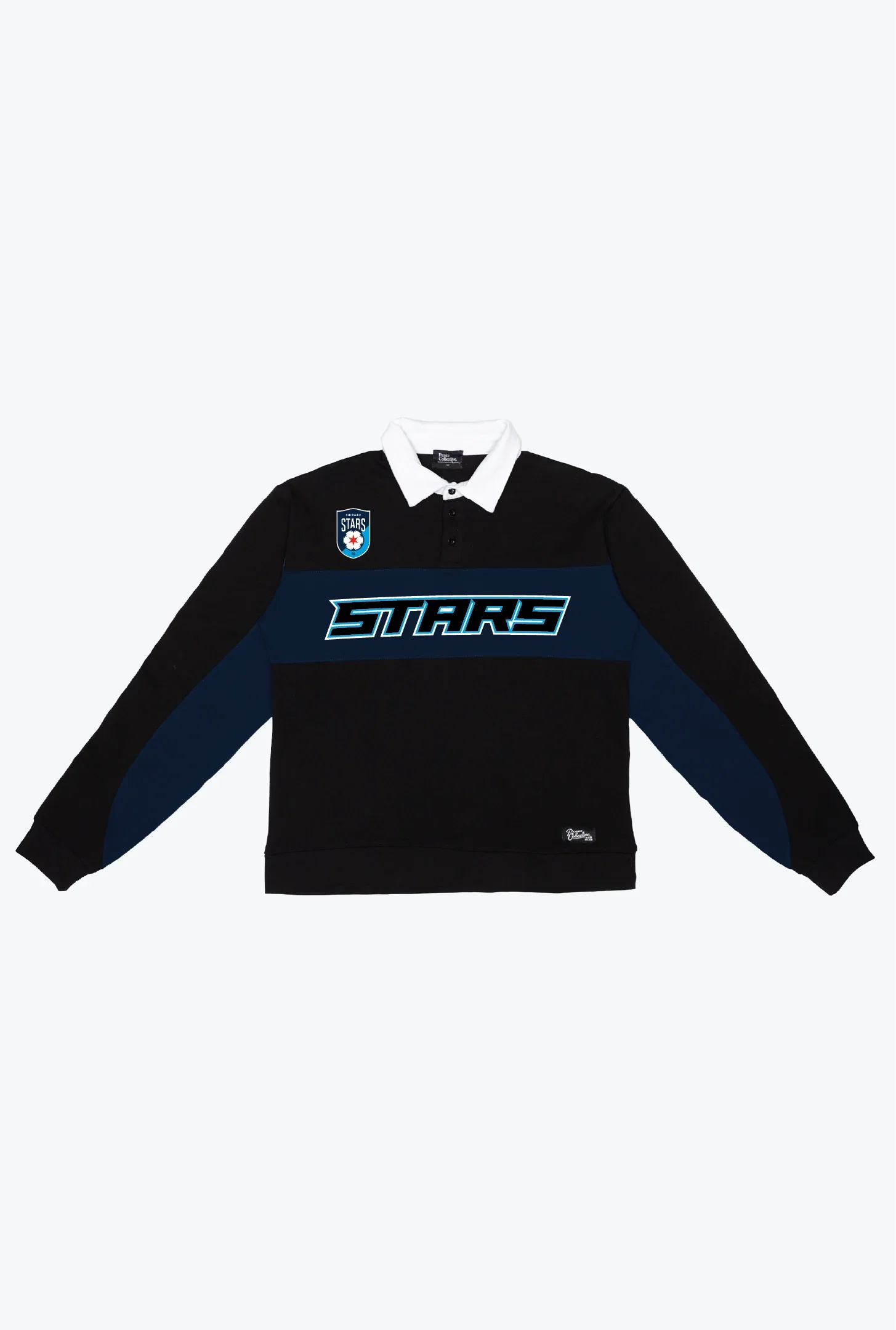 Image of Unisex Chicago Stars FC Oversized Long Sleeve Rugby Sweater