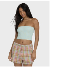 Sweet Check Woven Shorts