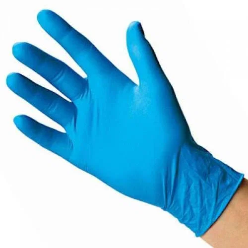Image of Assorted Nitrile 3.5 Mil Gloves - BOX - BLUE GLOVES