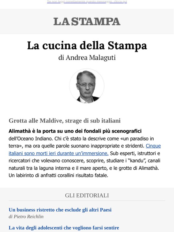 Grotta alle Maldive, strage di sub italiani