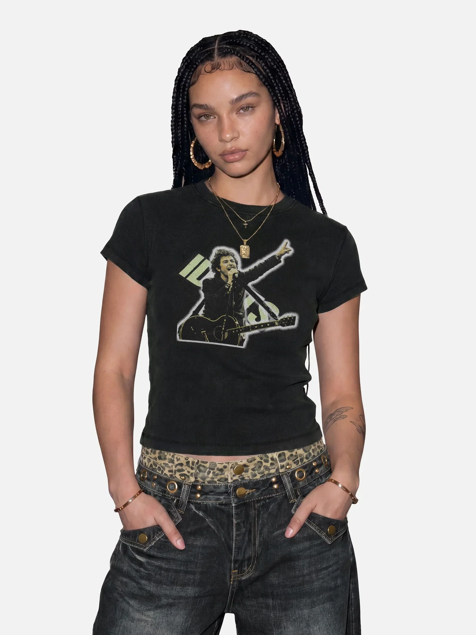 Aelfric Eden Rock Print Baby Tee